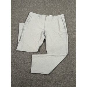 Bluffworks Envoy Pants Mens 38x30 (Fits 40x29) Gray Lightweight Travel Stretch